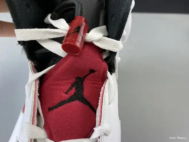 Kick Theory JORDAN RETRO 384664-160 AIR 6 'CARMINE' 2014 0618
